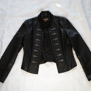 Beautiful Black Genuine Leather Jacket by "Danier"